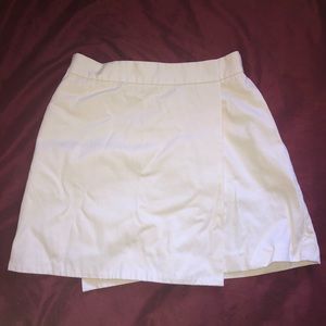 Theory Kyra Off White Wrap Skirt (Sample)